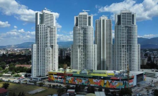 Cevahir Sky City Apartment-Spa & Fitness Center Skopje Exteriör bild