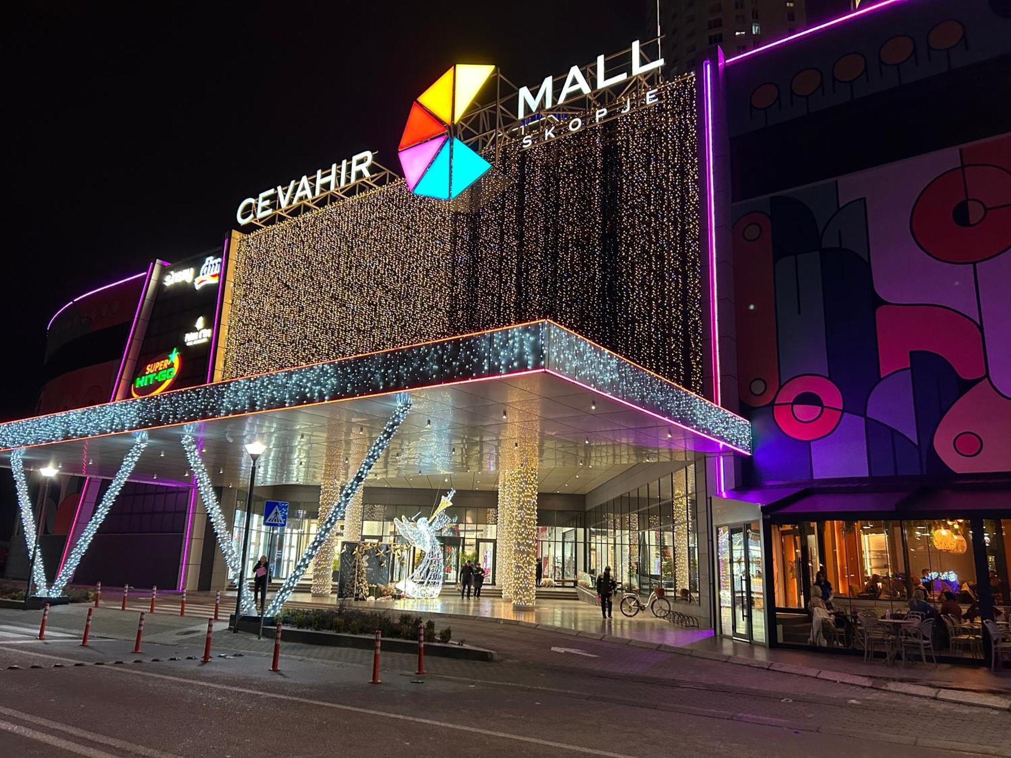 Cevahir Sky City Apartment-Spa & Fitness Center Skopje Exteriör bild